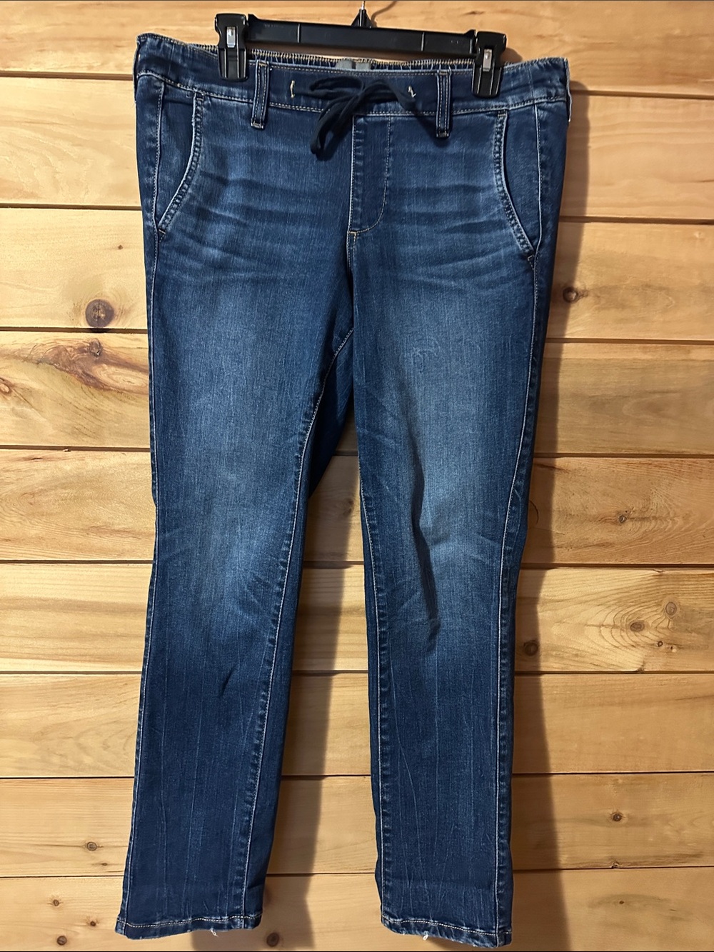 Torrid Weekend Boyfriend Mid-rise Jeans Size 00R Pull On Drawstring